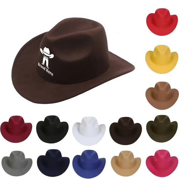 Western Cowboy Felt Hat