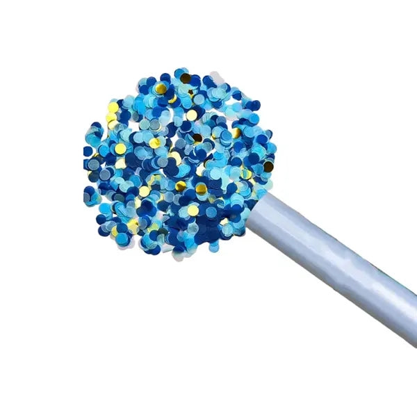 Color Gradient Confetti Party Poppers