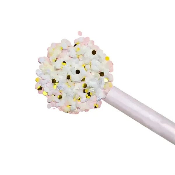 Color Gradient Confetti Party Poppers