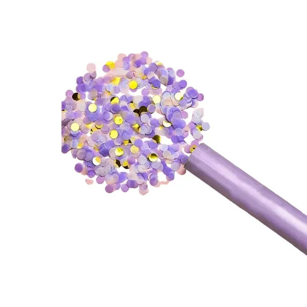Color Gradient Confetti Party Poppers