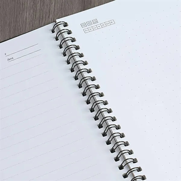 A5 PP Waterproof Erasable Notebook w/ Sticky Notes