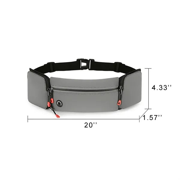 Waterproof Fanny Packs with Bottle Holder