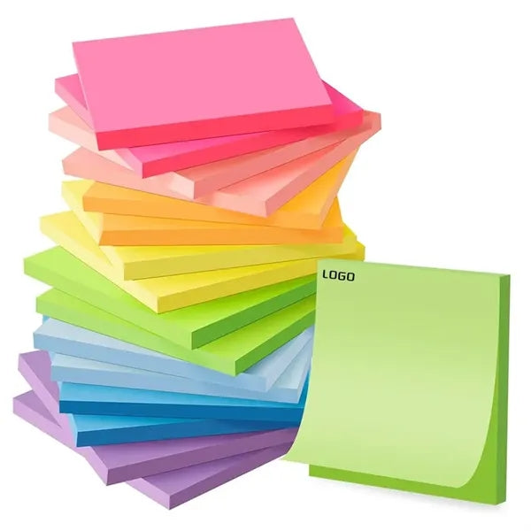 3x3 Inches 100 Sheets Bright Color Sticky Note