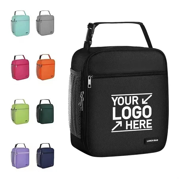 8.46 Inch Oxford Insulated Lunch Bag