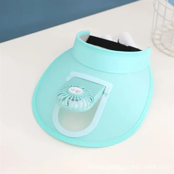 22 Inch Polypropylene USB Fan Sun Hat