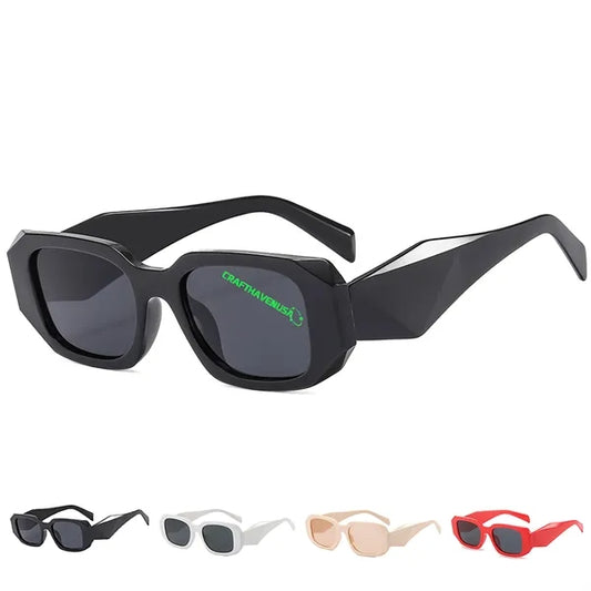 Retro Rectangle Sunglasses