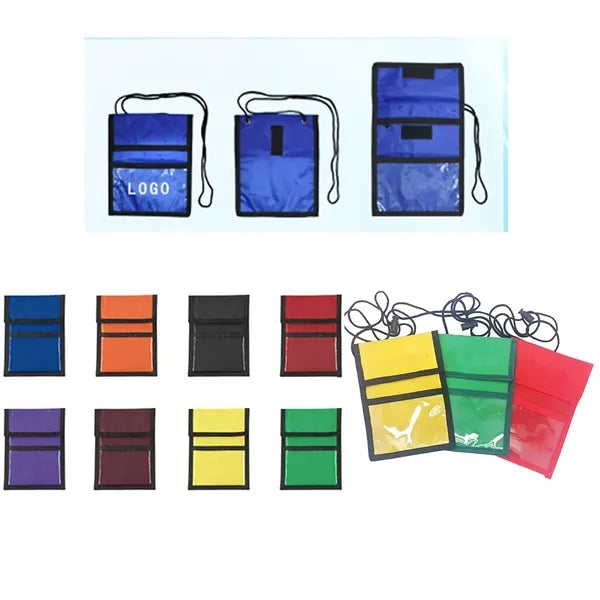 Anti-Theft Travel Neck Pouch Passport Holder
