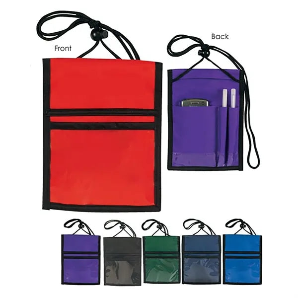Anti-Theft Travel Neck Pouch Passport Holder