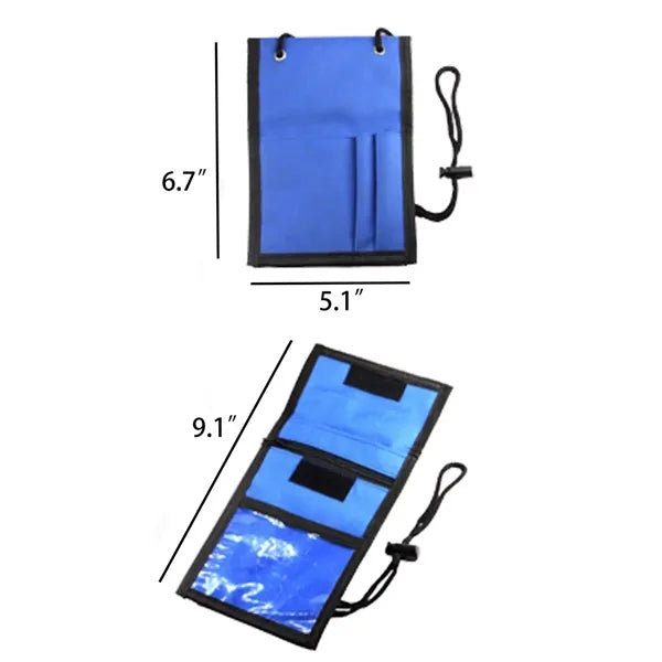 Anti-Theft Travel Neck Pouch Passport Holder