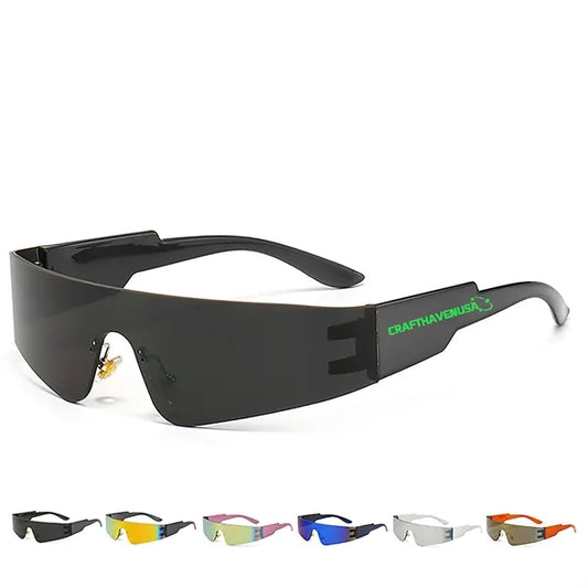 Rimless Rave Glasses