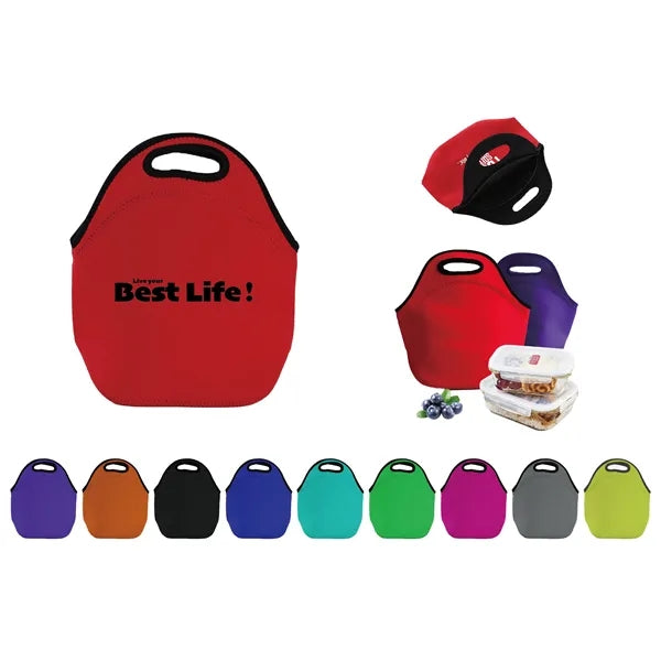 Soft Neoprene Lunch Tote Bag