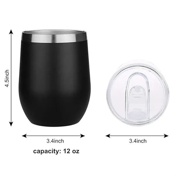 12 oz.Stainless Steel Vacuum Egg-shaped Cup