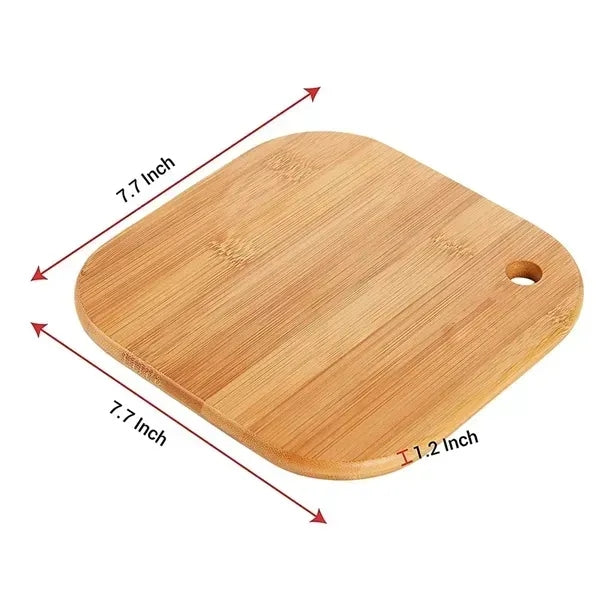 Lightweight Bamboo Cutting Board Fruit Chopping Block