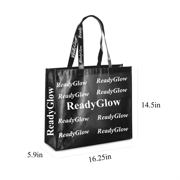 80GSM Non-Woven Laminated W/ Gusset Tote Bag 16.25" x 14.5"