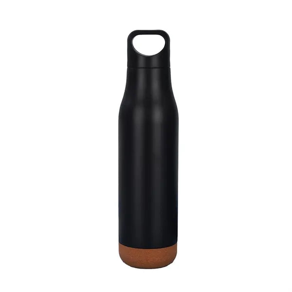 17oz Stainless Steel Cork Base Tumbler with Handle