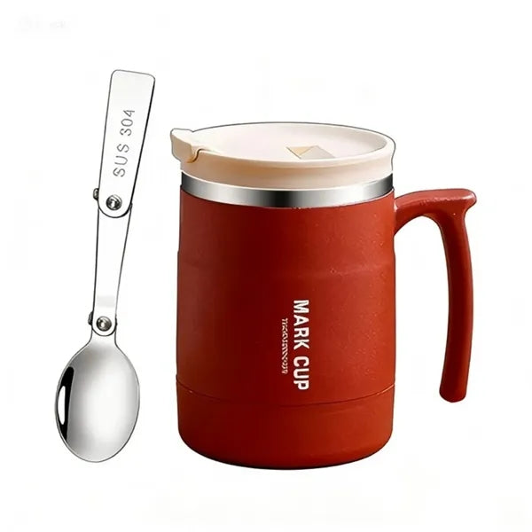 304 Stainless Steel Mug, Portable Insulated Coffee Cup with
