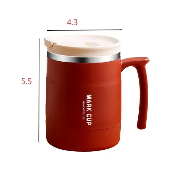 304 Stainless Steel Mug, Portable Insulated Coffee Cup with