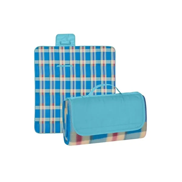 Fleece Picnic Blanket with Water-Resistant Backing