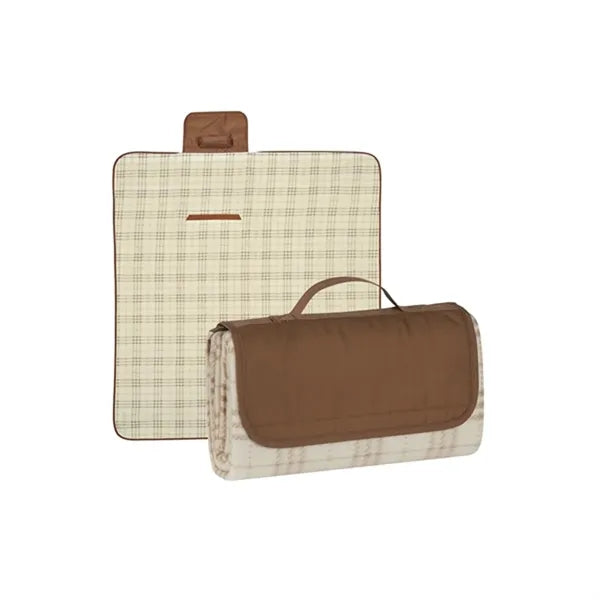 Fleece Picnic Blanket with Water-Resistant Backing