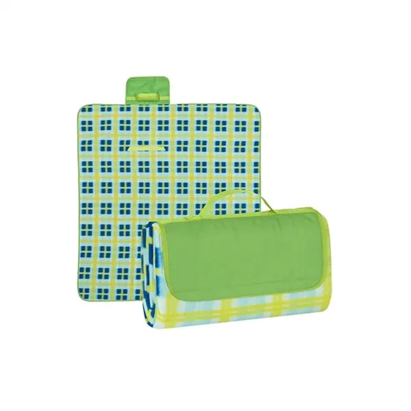 Fleece Picnic Blanket with Water-Resistant Backing