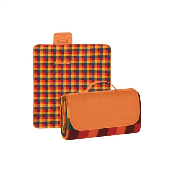 Fleece Picnic Blanket with Water-Resistant Backing