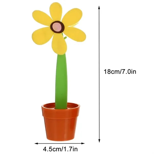Creative Flowerpot Shaped Ballpoint Pen for Kids