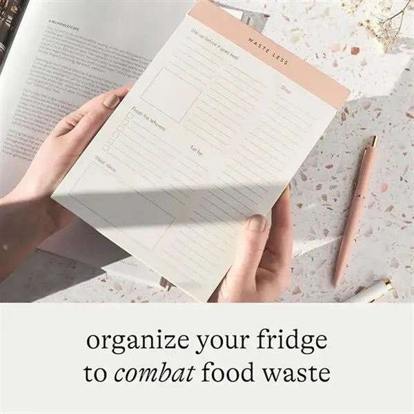 Magnetic Meal Planner and Grocery List Pad