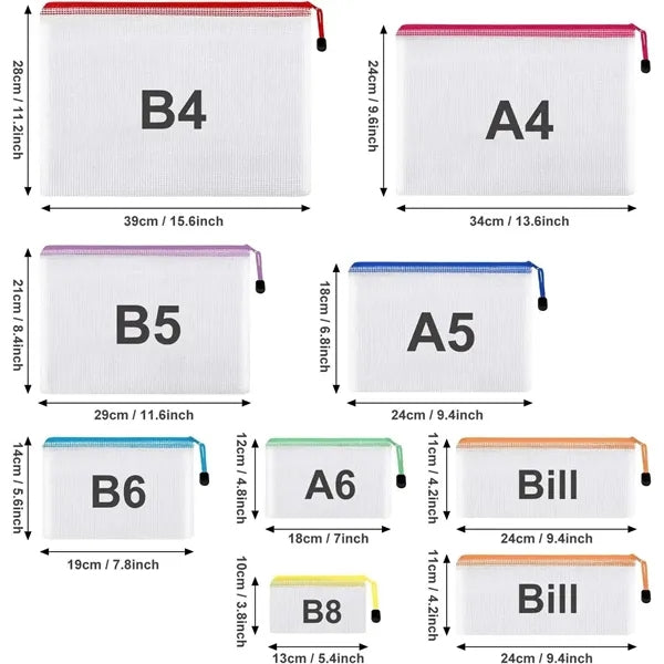 Giveaway Zippered Pencil Pouches