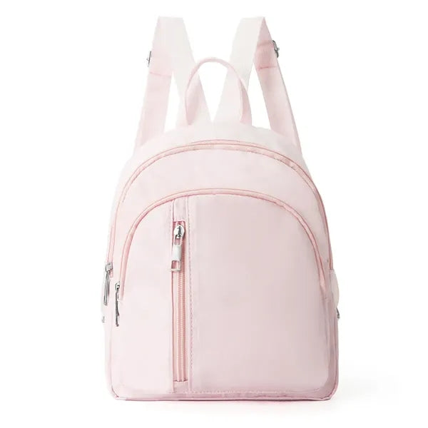 Mini Nylon Backpack Lightweight Casual Daypack for Women