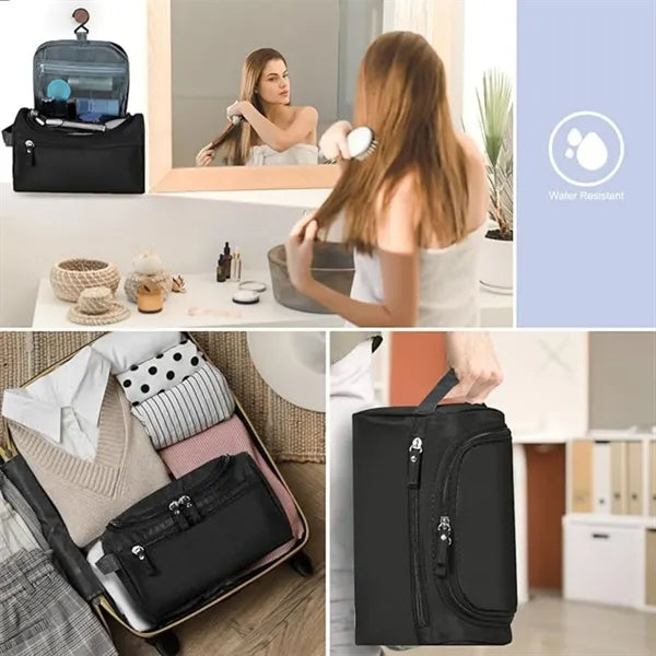 Large Capacity Traveling Hanging Toiletry Makeup Bag