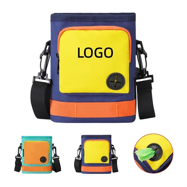 Multi-Functional Pet Training Crossbody Bag for Snacks