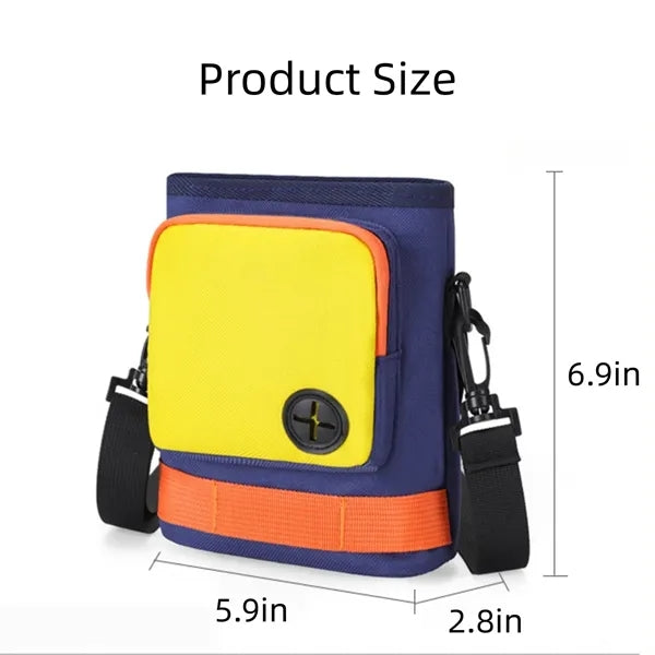 Multi-Functional Pet Training Crossbody Bag for Snacks