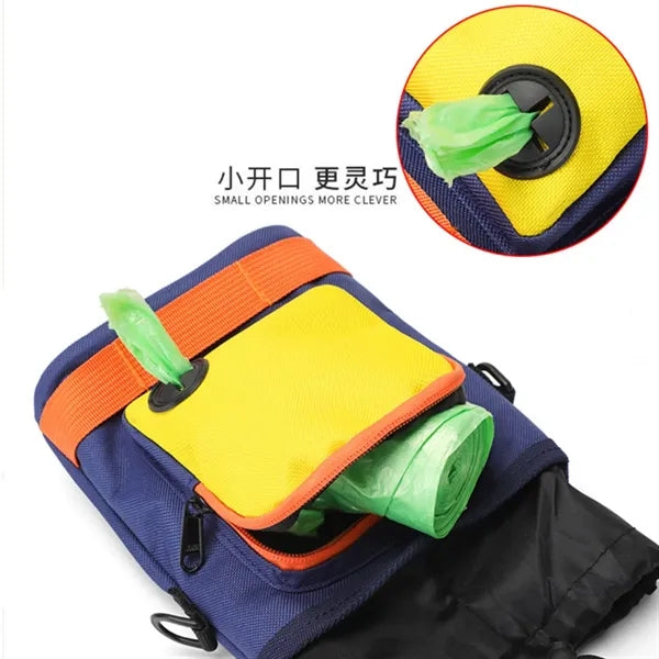 Multi-Functional Pet Training Crossbody Bag for Snacks
