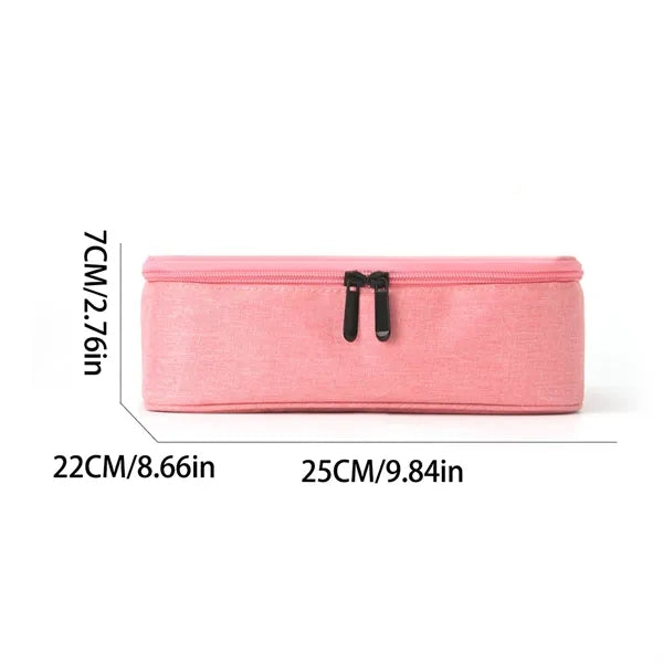 Nail Polish Organizer Case with Clear Window 30 Slots