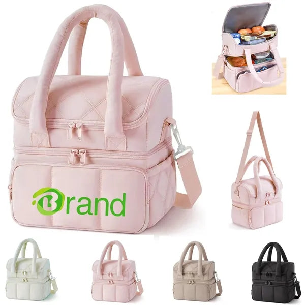 Double Deck Insulated Lunch Box