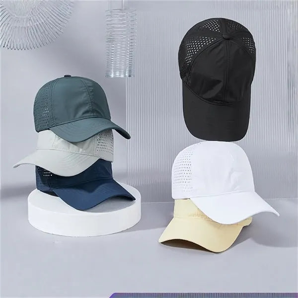 Breathable Quick Dry Baseball Cap for Spring Summer Outdoor