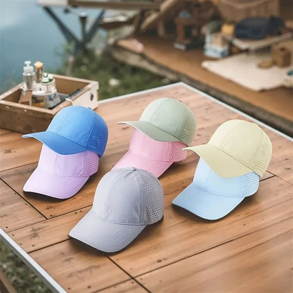 Breathable Quick Dry Baseball Cap for Spring Summer Outdoor