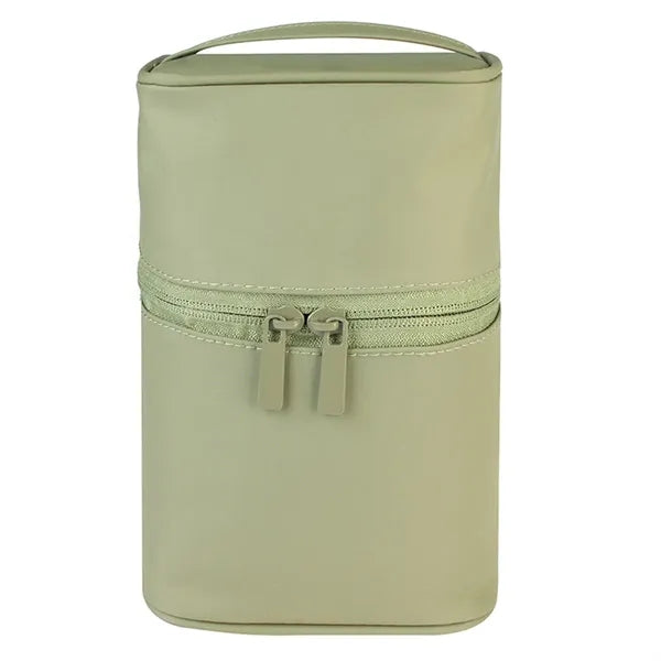 Small Standing Makeup Brush Organizer Bag for Travel