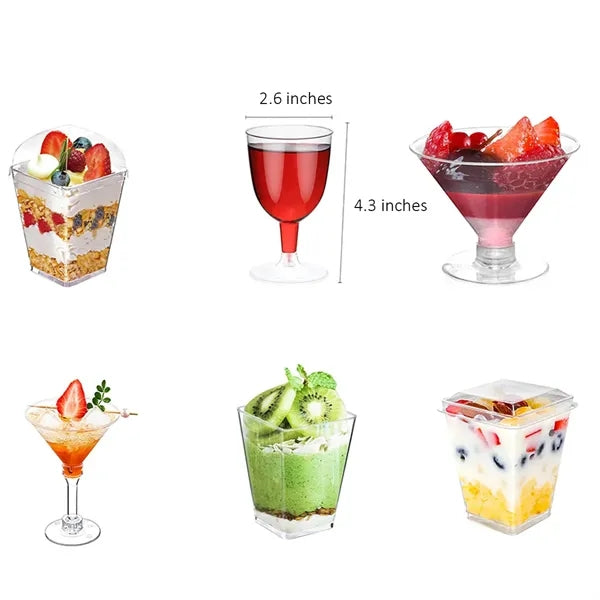 Clear Plastic Champagne Cup For Wedding Party