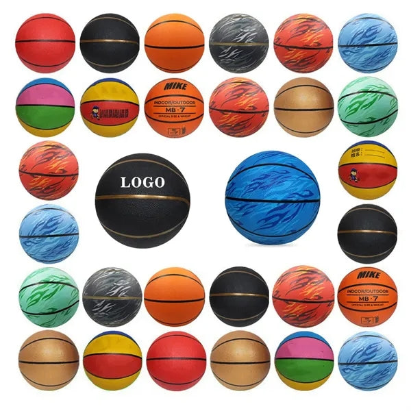 Size 3 4 5 7 Kids Youth Indoor Outdoor Rubber Basketball