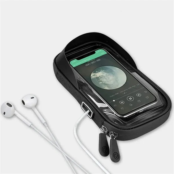 6.4 inch Universal Waterproof Bicycle Phone Handlebar Mount