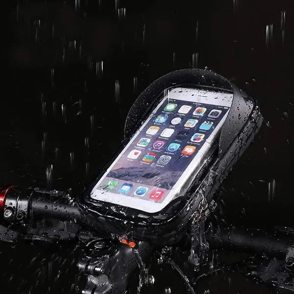 6.4 inch Universal Waterproof Bicycle Phone Handlebar Mount