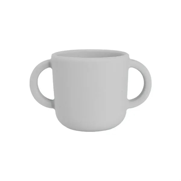 Silicone Baby Training Cup with Dual Handles Microwave Safe
