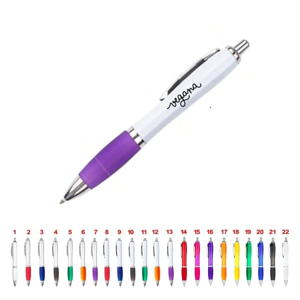 Ball Point Pen with Rubber Grip