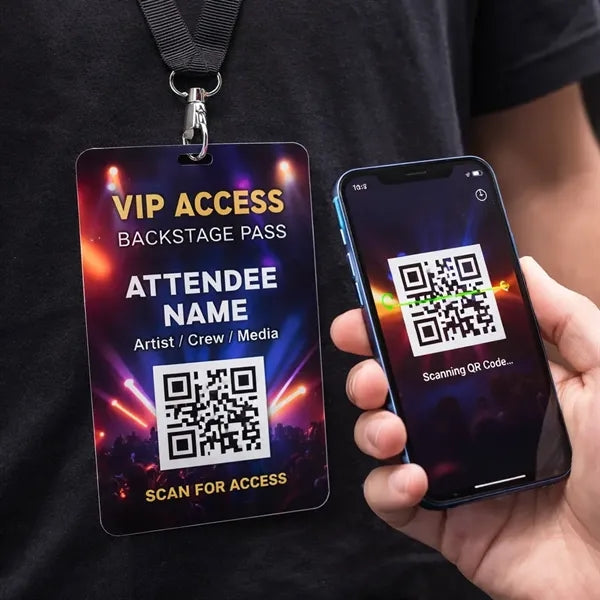 Event Name Badges 4 x 6