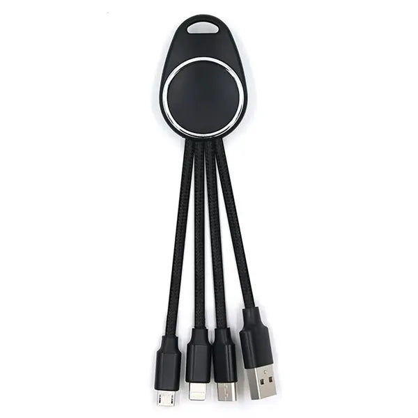 4-in-1 LED Light Up Charging Cable