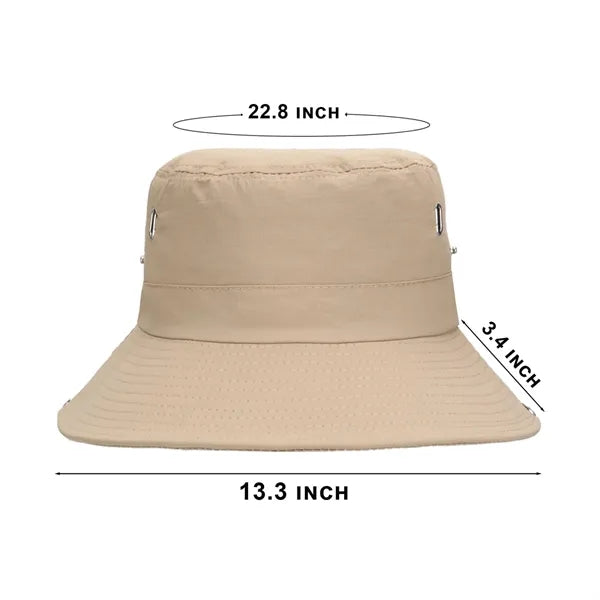 Cowboy Waterproof Wide Brim Sun Bucket Hat