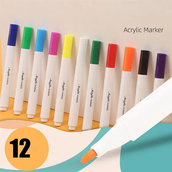 12 Acrylic Paint Pens
