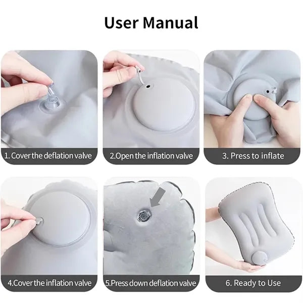 Inflatable Travel Pillow