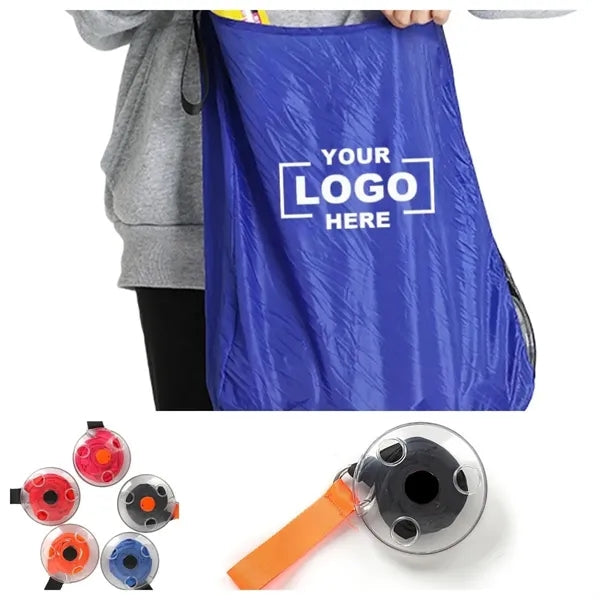 Multifunctional Small Disc Foldable Bag Creative Supermarket